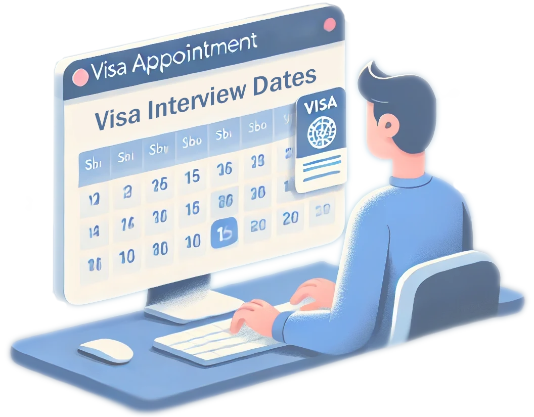 vsus_001 looking for Visa slots